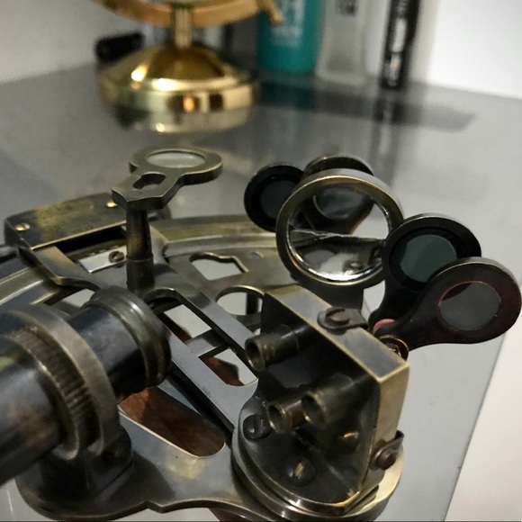 Sextant, it’s antique item, old look - Picture 5 of 9